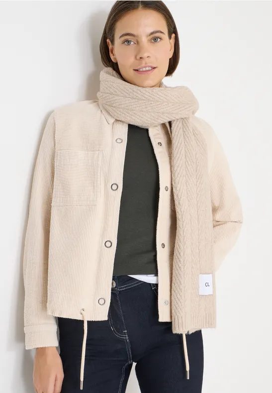 Cordjacke mit Tunnelzug