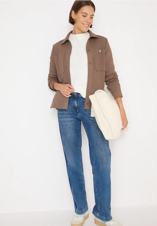 Overshirt mit Struktur