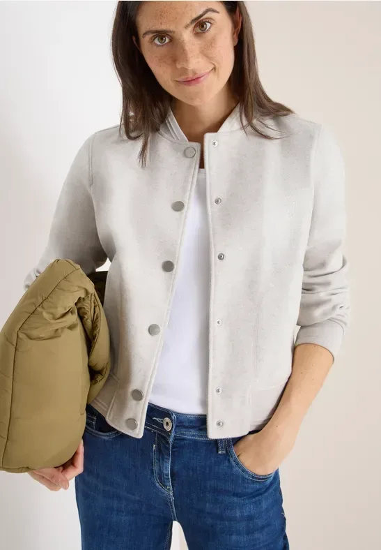 Blouson in Wolloptik