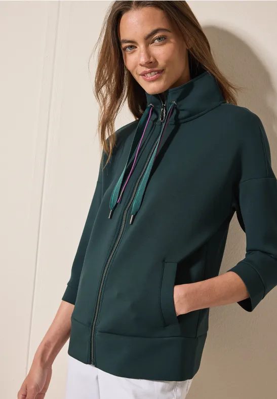 Jacke mit Stehkragen