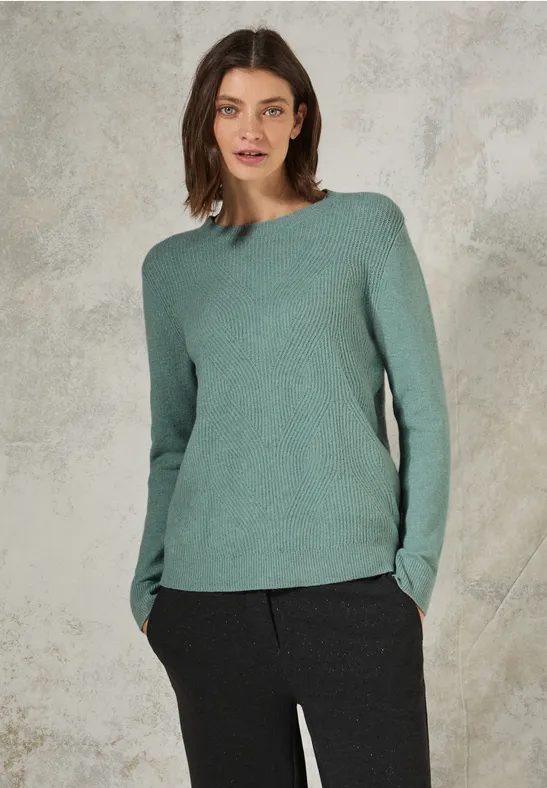 Softer Strukturpullover