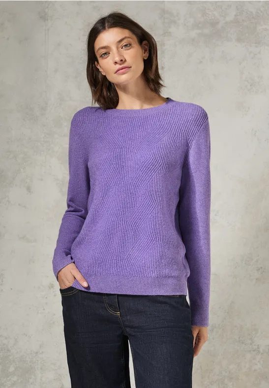 Softer Strukturpullover