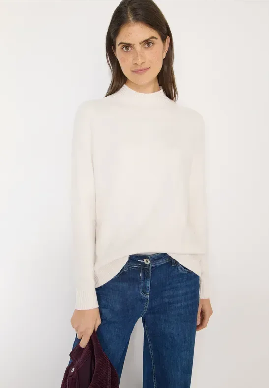 Cecil Stehkragenpullover mit Turtelneck-Stehkragen