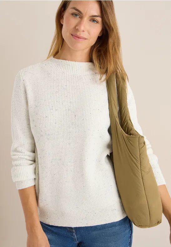 Pullover mit feinem Muster