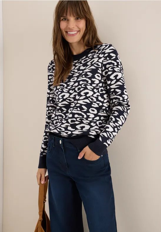 Leo Jacquard Pullover