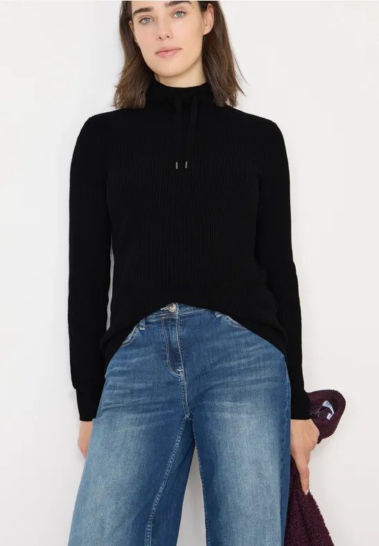 Pullover in Unifarbe