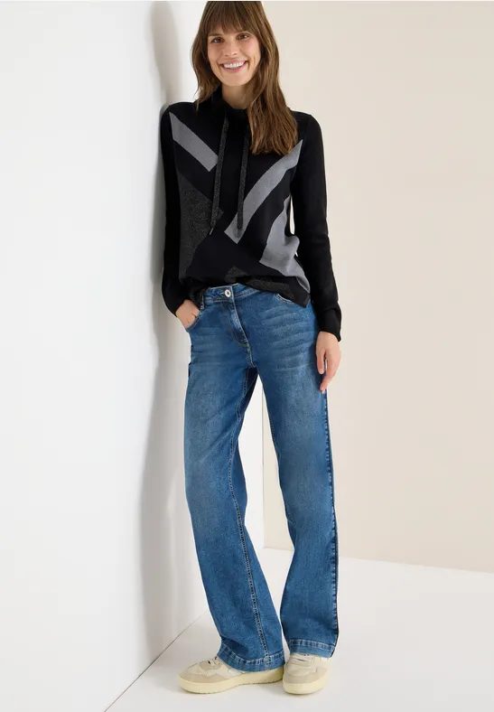 Sweatshirt mit Glitzer