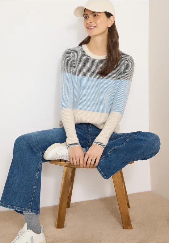Softer Streifen Pullover