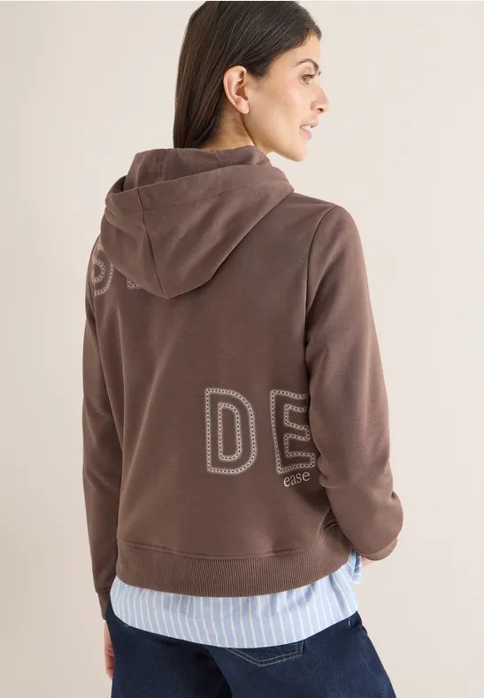 Hoodie mit Backprint