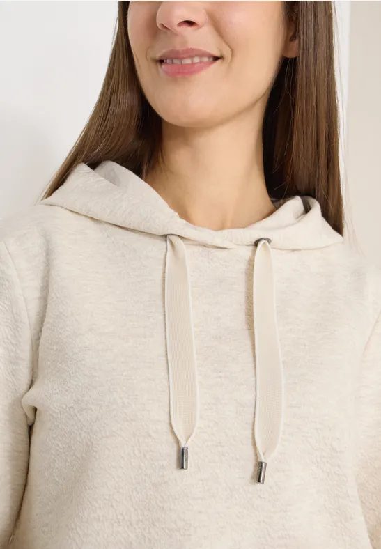Hoodie mit Struktur
