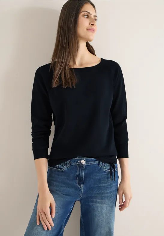 Pullover mit Strukturdetail