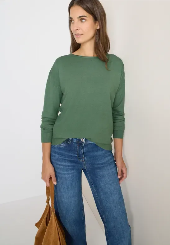 Cecil Strickpullover mit Strukturdetail