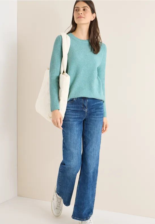 Pullover mit Strukturdetails