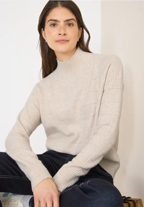 Strukturmix Pullover