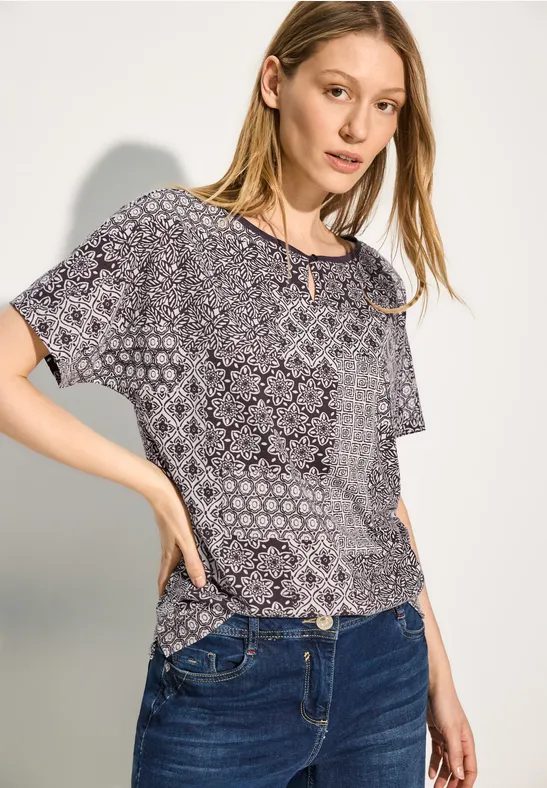 Patchwork Print T