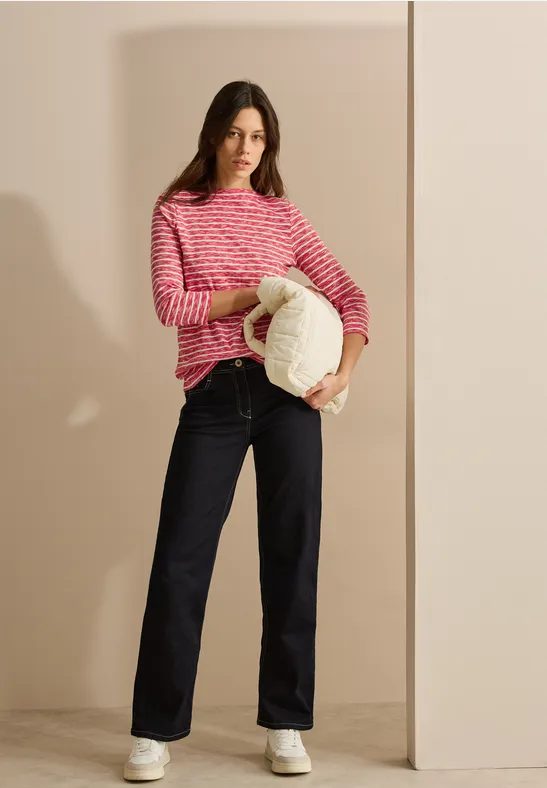 Gestreiftes Melange Shirt