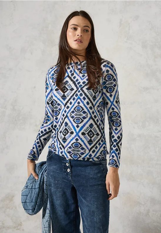 Flauschiges Langarmshirt