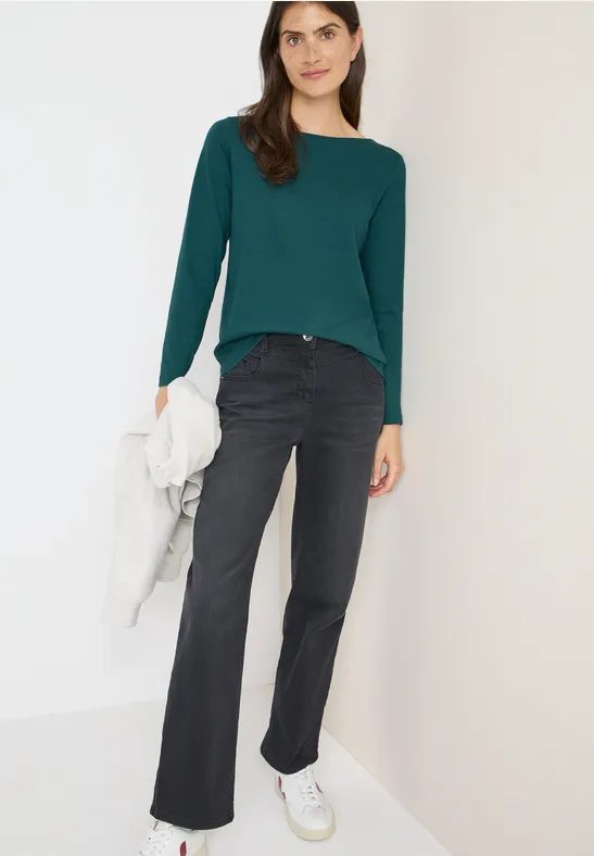 Basic Langarmshirt