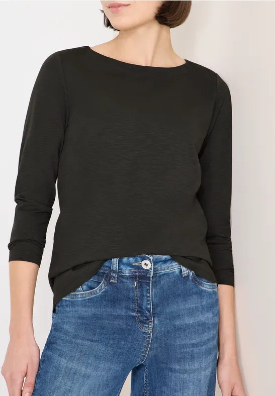 Basic Langarmshirt