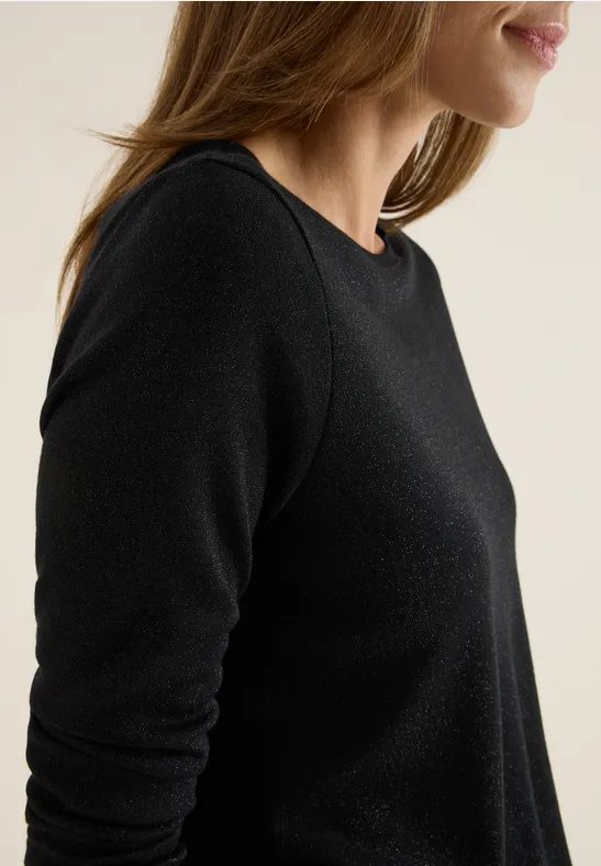 Glitzerndes Jersey Shirt
