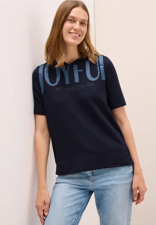 Kapuzenshirt mit Wording