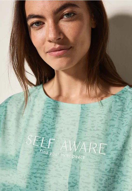 Shirt in Ausbrenner