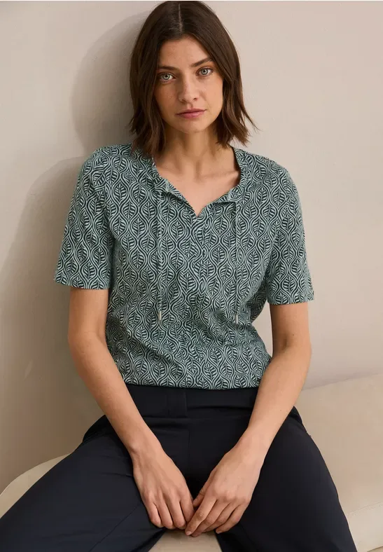 Shirt im Tunika-Look