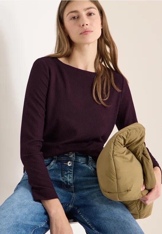 Struktur Langarmshirt