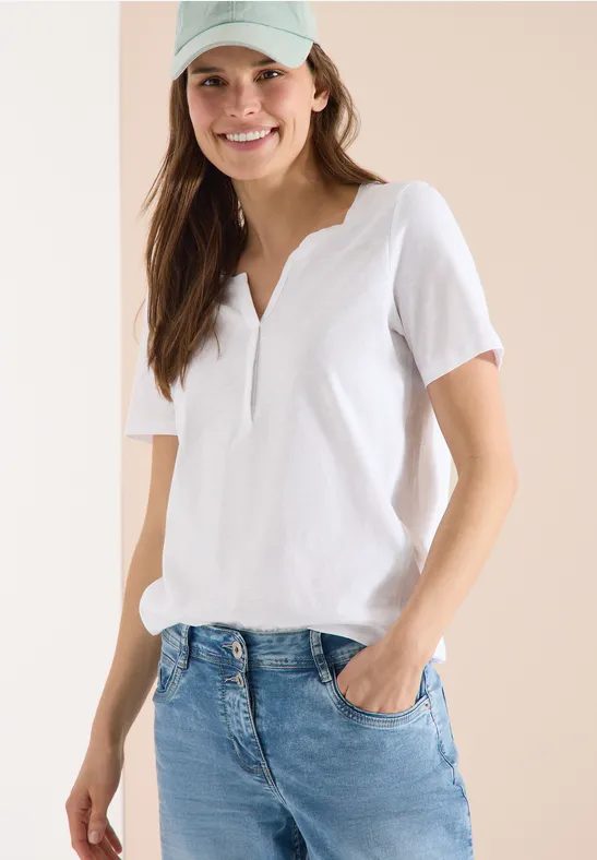 Basic Shirt im Tunika