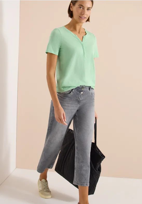 Basic Shirt im Tunika