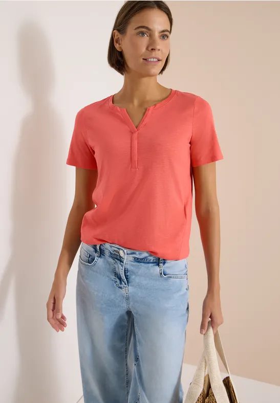 Basic Shirt im Tunika