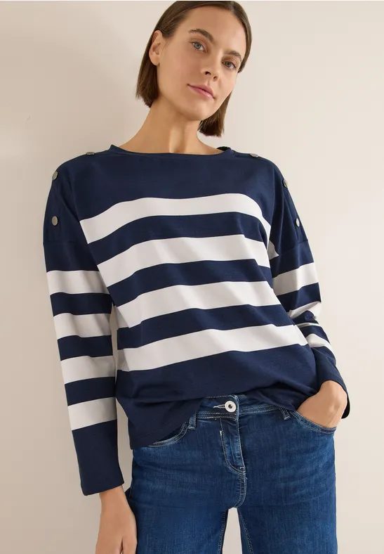 Shirt mit Knopfdetail