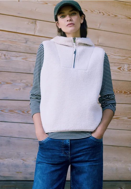 Gestreiftes Langarmshirt