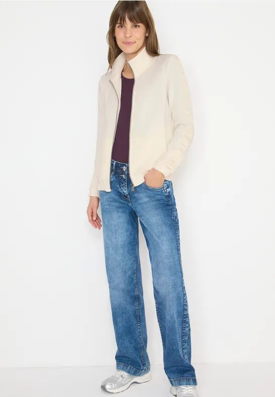 Softe Jacke mit Tapedetail