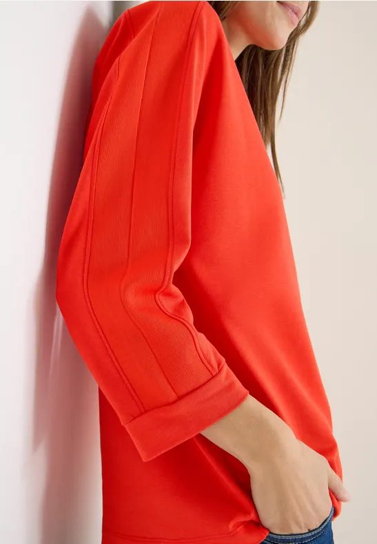 Batwing Shirt mit Tape