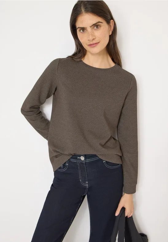 Two Tone Strukturshirt