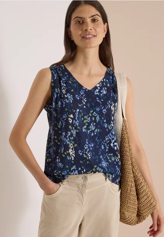 Top mit Rounded V
