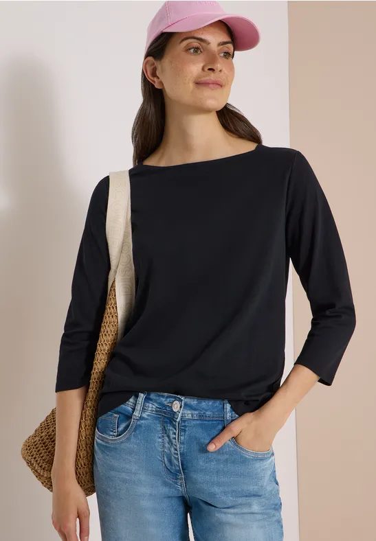 Basic Shirt mit U