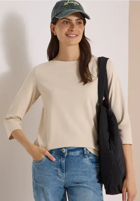 Basic Shirt mit U
