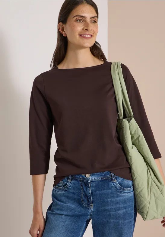 Basic Shirt mit U