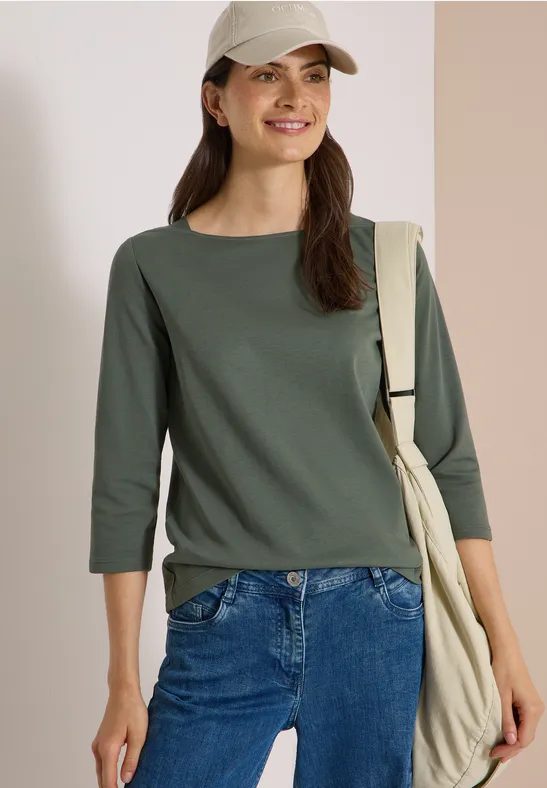 Basic Shirt mit U