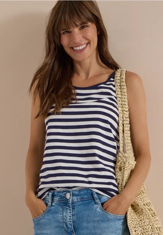 Top mit Rounded V