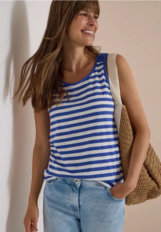 Top mit Rounded V