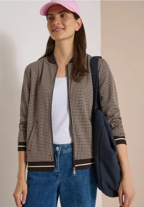 Leichter Blouson im Pepita
