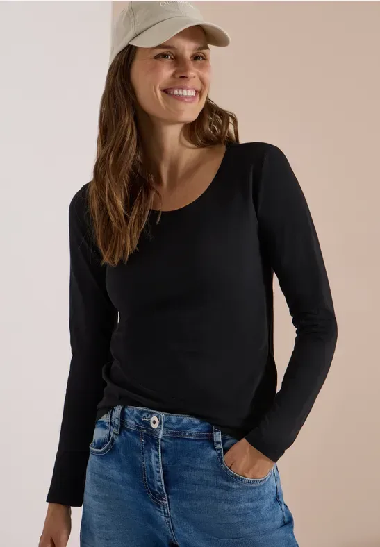 Basic Shirt mit Rundhals im 2er-Pack
