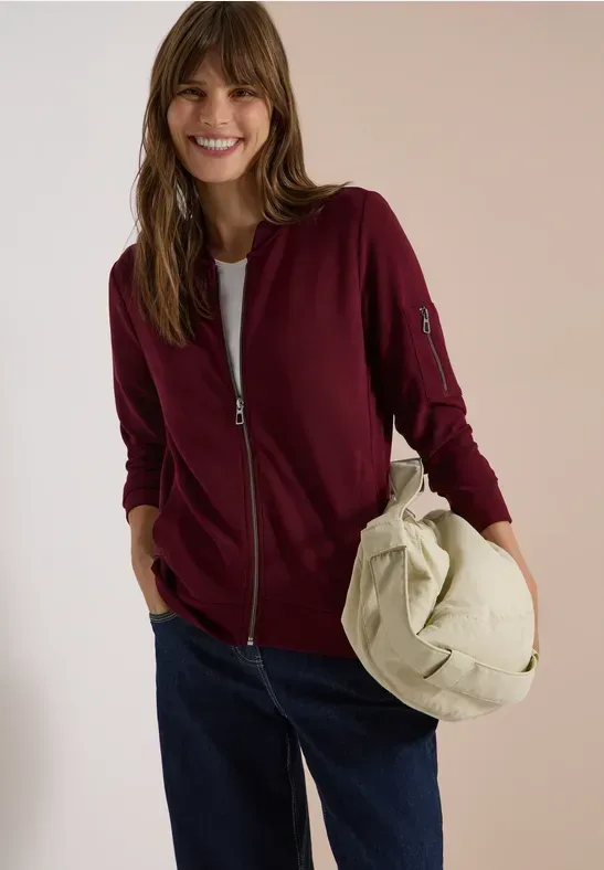 Ottoman Blouson in Unifarbe