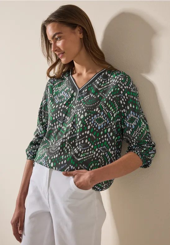 Multicolor Printbluse