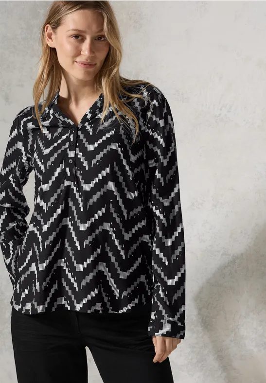 Bedruckte Bluse