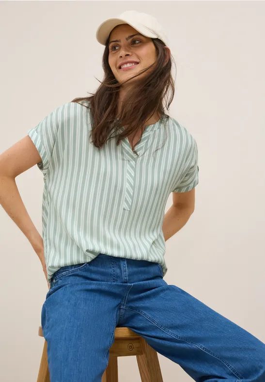Gestreiftes Blusenshirt