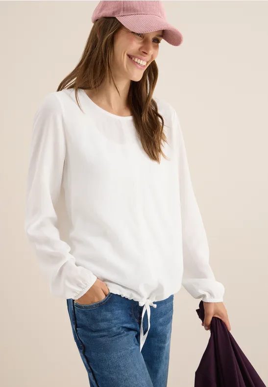 Bluse mit Tunnelzug